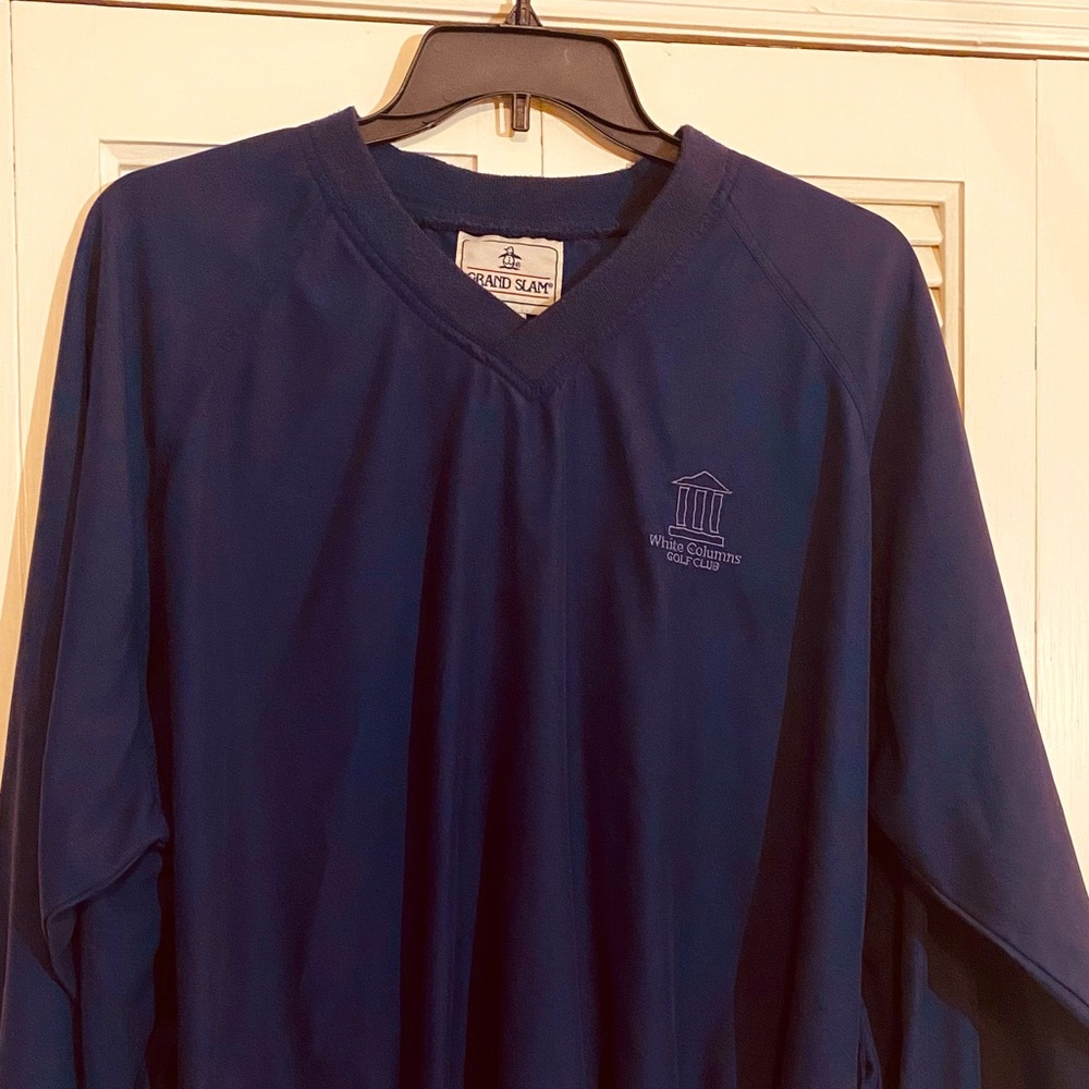 XL V Neck Golf Pullover Jacket